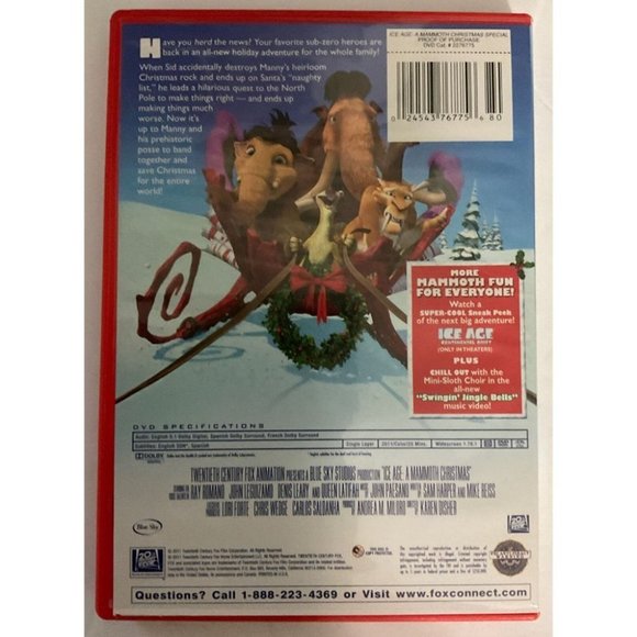 Ice Age DVD Bundle Lot Of 3 The Meltdown, Dawn Of The Dinosaurs DVD - VERY GOOD - Picture 11 of 12